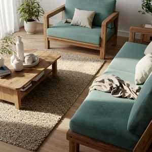 interior com materiais sustentaveis